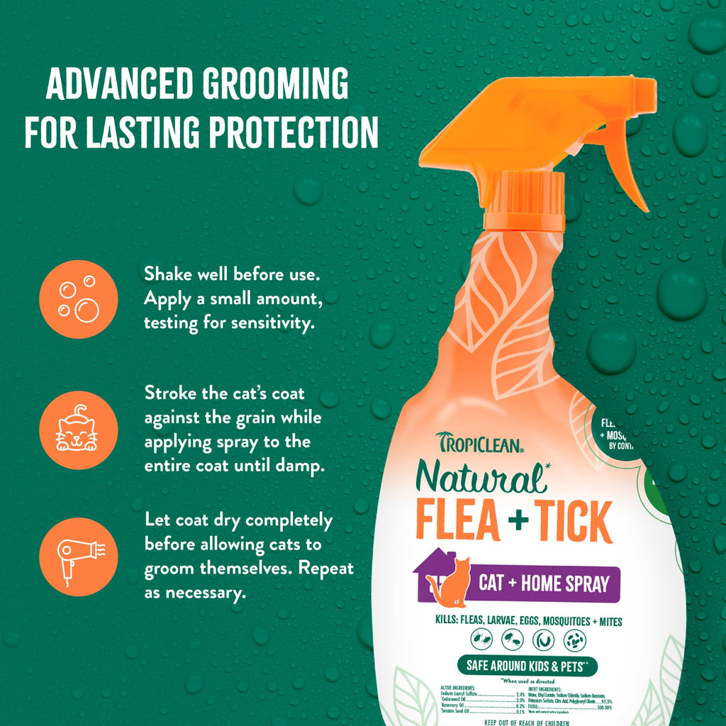 Natural Flea Spray 32oz O400707