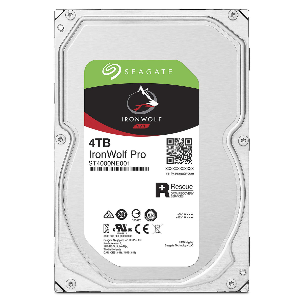 4TB NAS Internal Hard Drive HDD – 3.5 Inch SATA 7200 RPM H8703