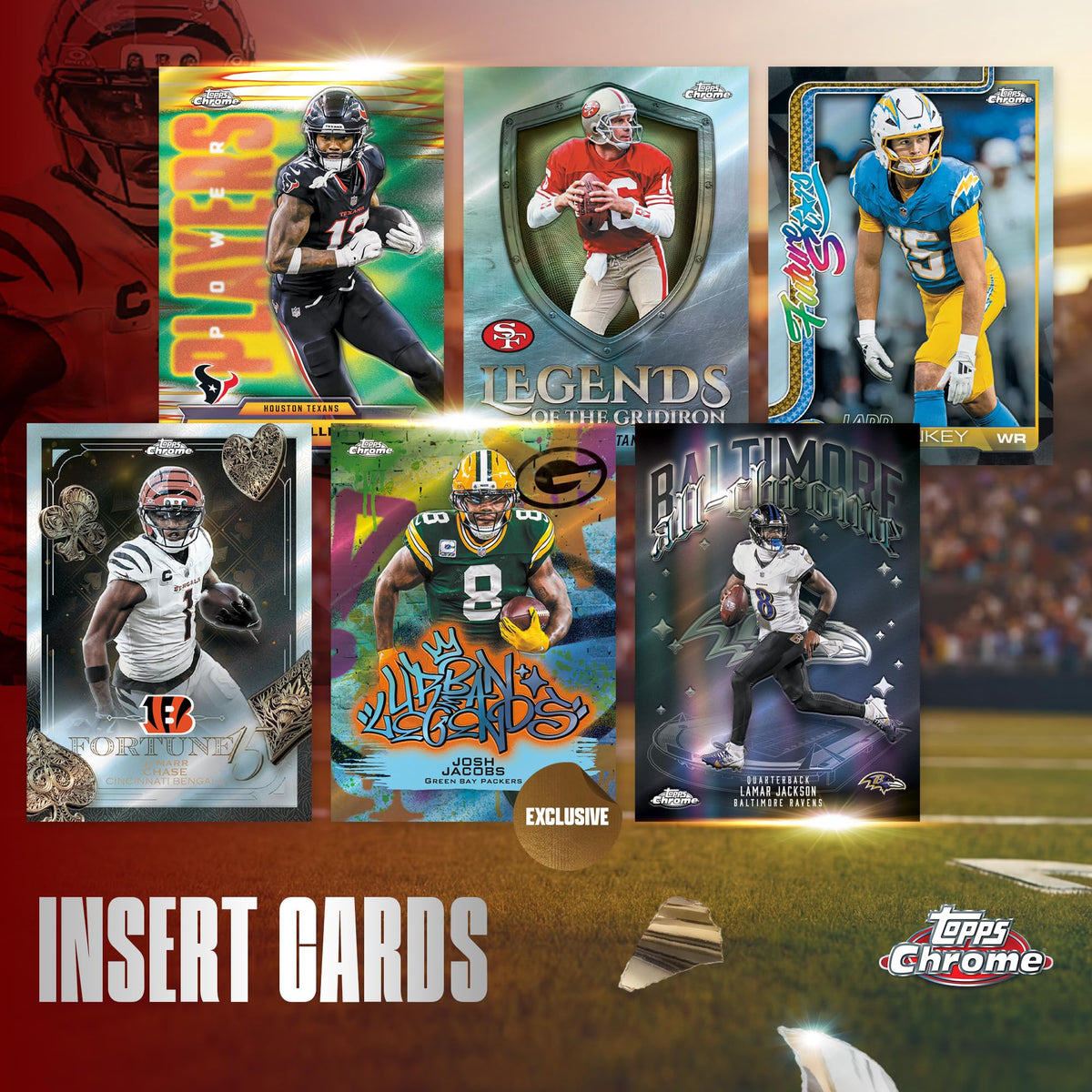 2025 Topps Chrome NFL Football Mega Box L31064