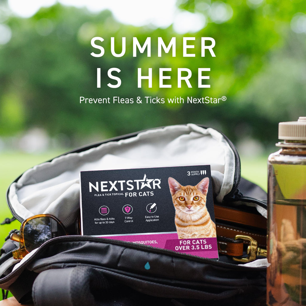 Flea & Tick Topical Cats 3-Month C337