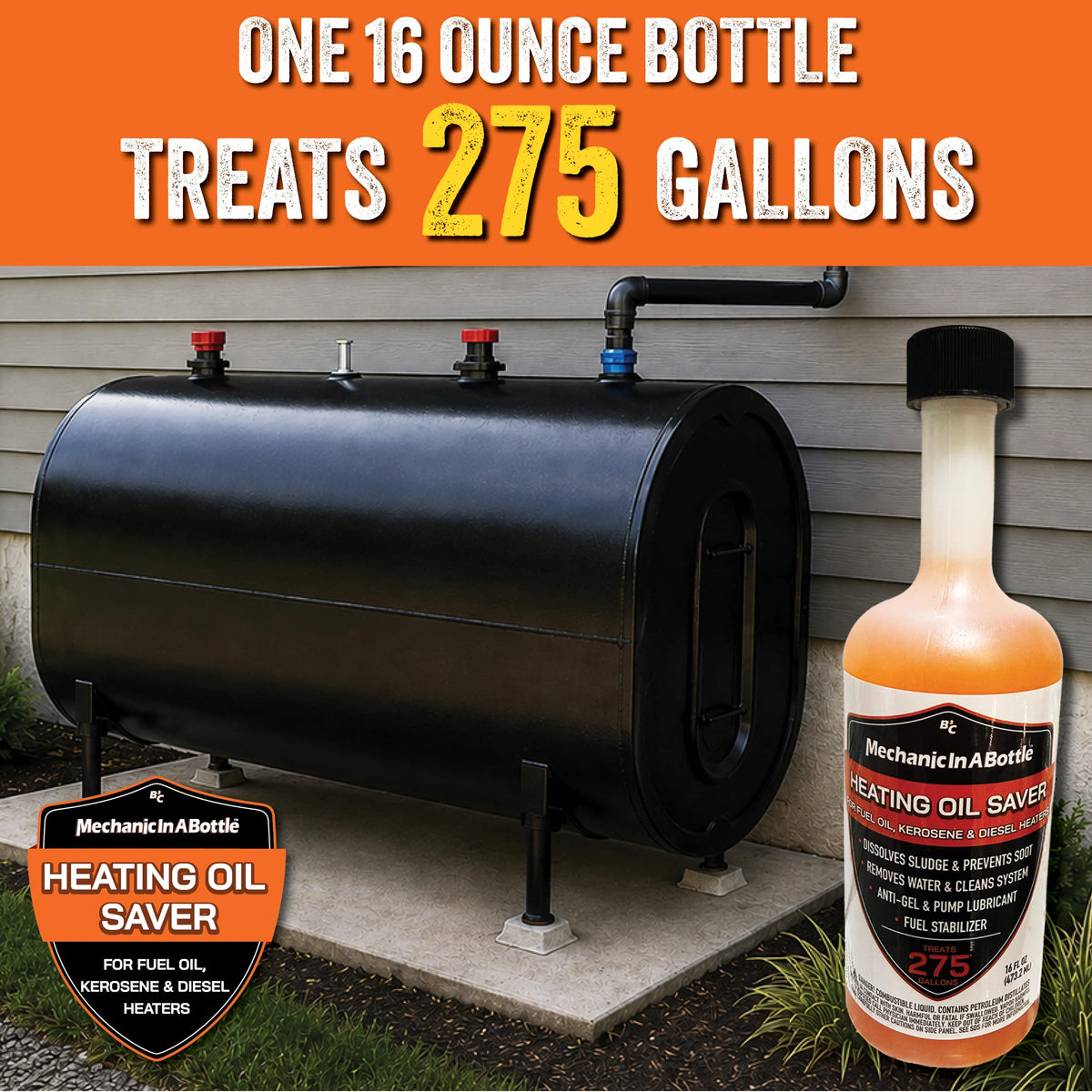 Home Heating Oil Additive 16 oz 2 Pack G1481