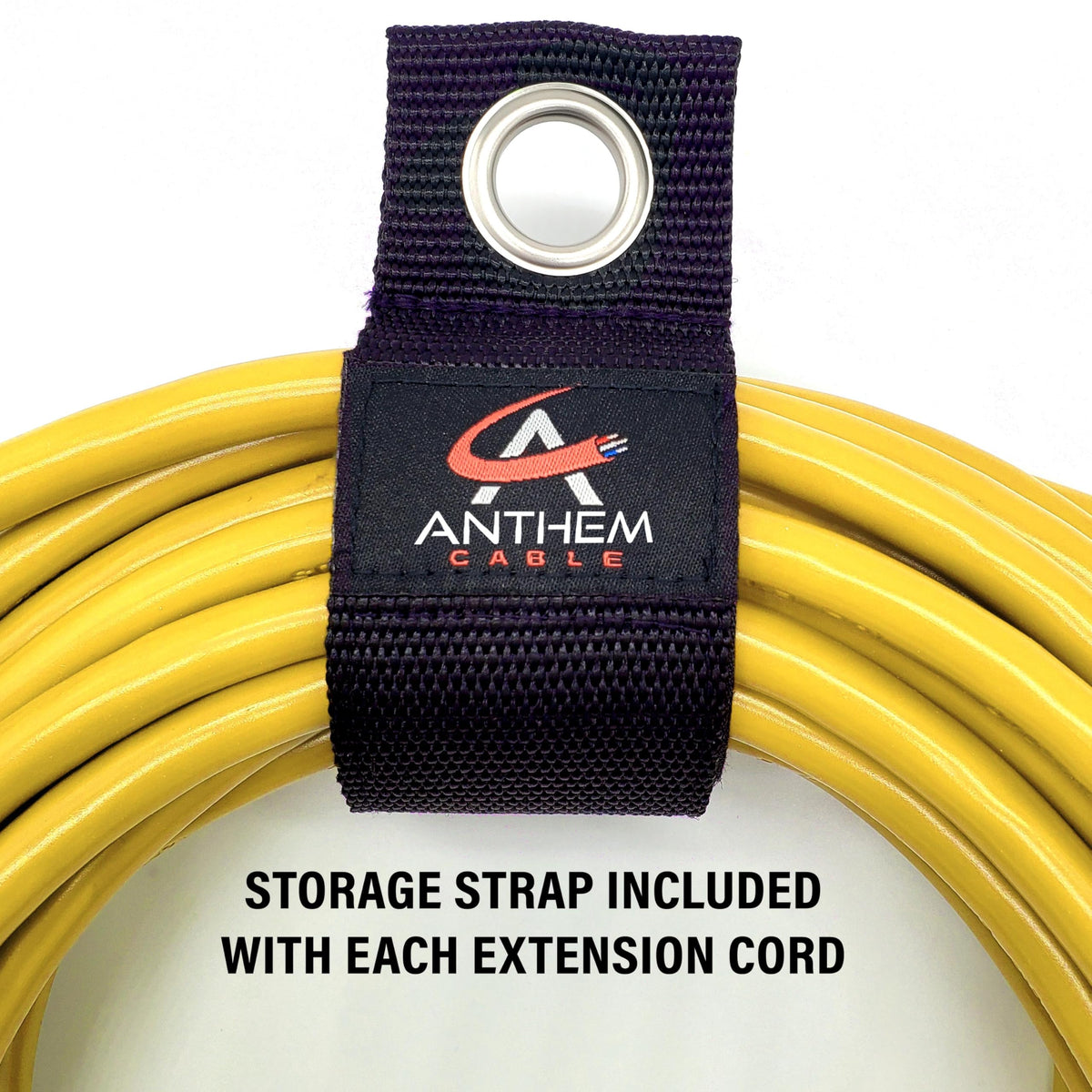 100 ft 12 Gauge Yellow Outdoor Extension Cord E416