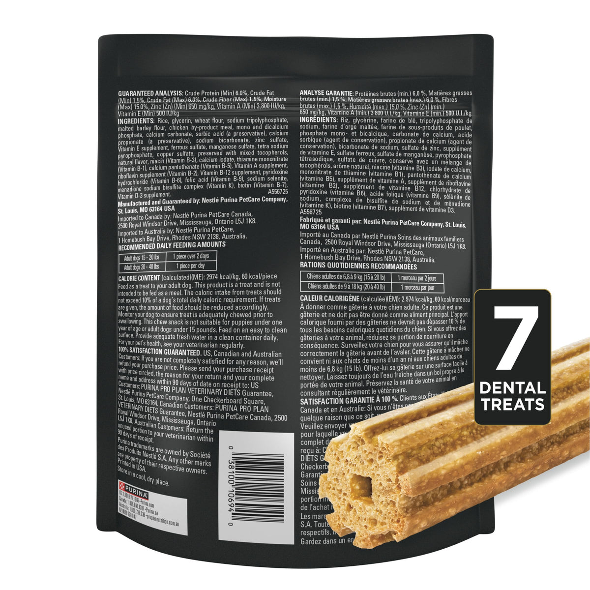 Small Medium Breed Dental Dog Chews N9479
